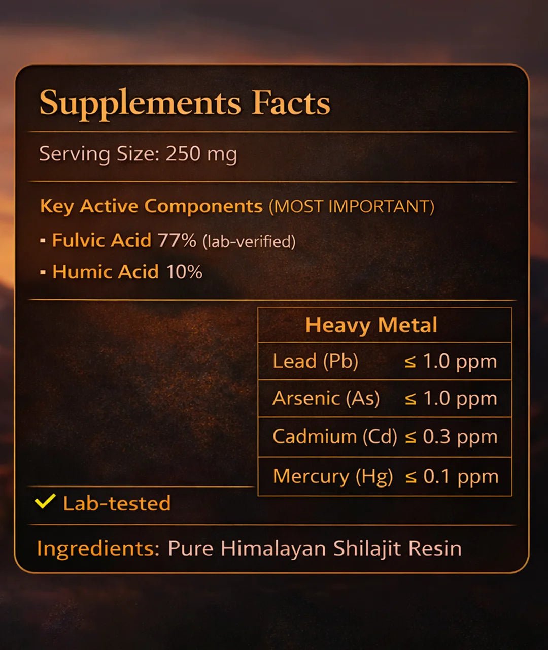 100% Pure Himalayan Shilajit Resin (سلاجیت) | Skardu Origin